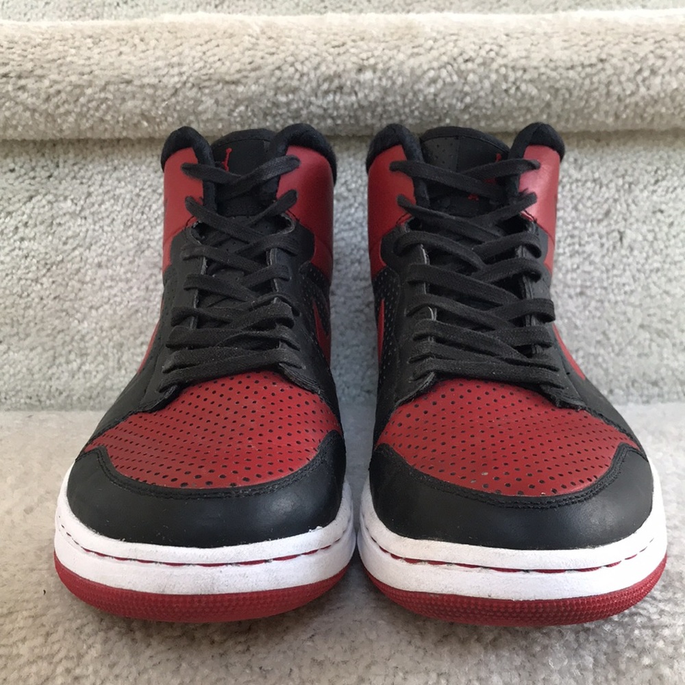 Air Jordan Alpha 1 Retro Black Varsity Red 2009 - Picture 7 of 16